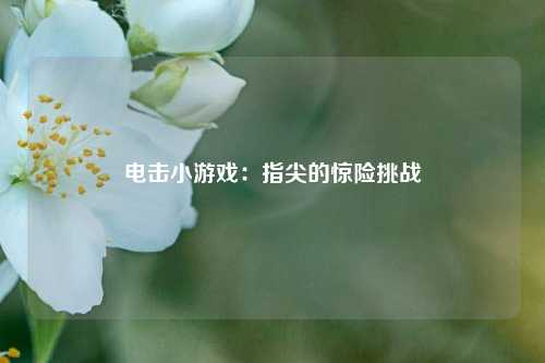 电击小游戏:指尖的惊险挑战